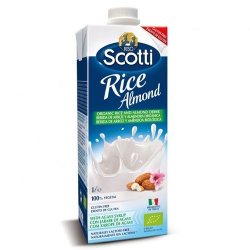 Riso Scotti bio rizsital mandulával 1000 ml (Gluténmentes)