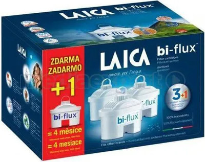 Laica bi-flux vízszűrőbetét univerzális 3+1db 4 db