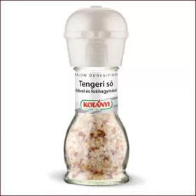 Kotányi tengeri só chilivel és fokhagymával malom 72 g