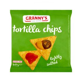 Grannys enyhén sós tortilla chips gluténmentes 60 g