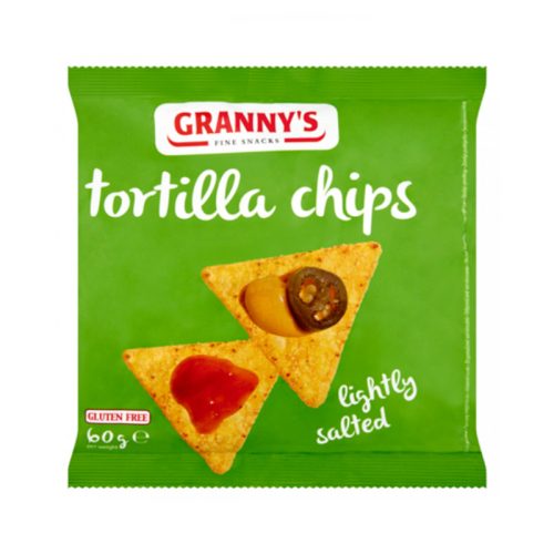 Grannys enyhén sós tortilla chips gluténmentes 60 g
