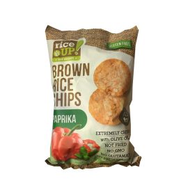Rice Up barna rizs chips paprikás 60 g (Gluténmentes)
