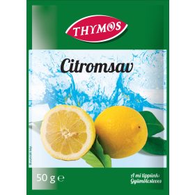 Thymos citromsav étkezési tasakos 50 g