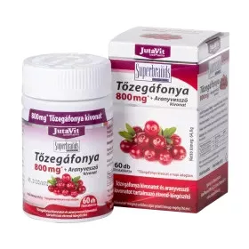 Jutavit tőzegáfonya+aranyvessző kivonat tabletta 60 db