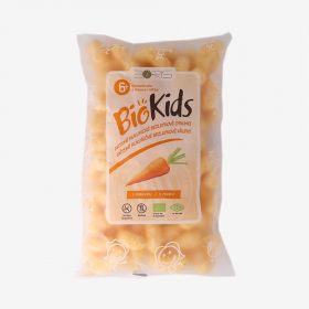 Biokids bio extrudált kukorica snack sárgarépa 55 g