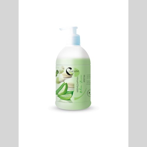 Charlotte krémszappan aloe vera-zöld tea kivonattal 500 ml