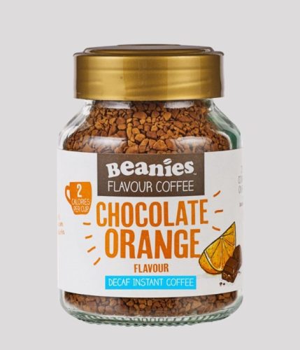 Beanies csokoládé-narancs ízű koffeinmentes instant kávé 50 g
