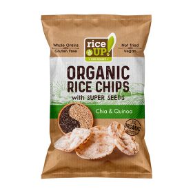 Rice Up bio chia&quinoa chips 25 g (Gluténmentes)