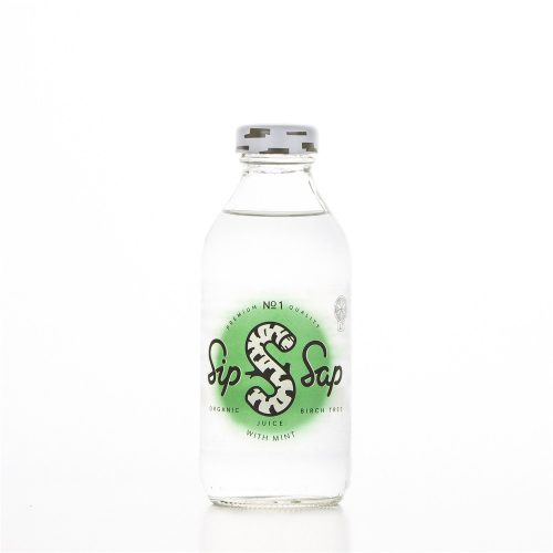 Sipsap bio nyírfavíz menta íz 330 ml