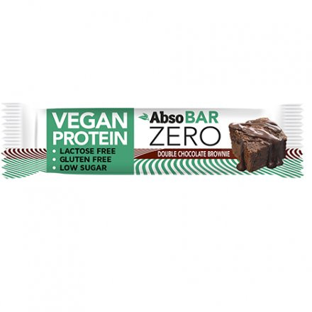 Absorice absobar zero vegan proteinszelet chocolate brownie 40 g (Gluténmentes)