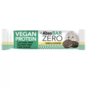   Absorice absobar zero vegan proteinszelet vanilla cookies 40 g (Gluténmentes)