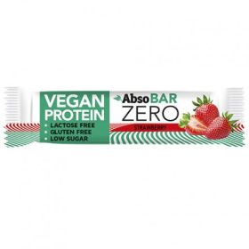   Absorice absobar zero vegan proteinszelet strawberry 40 g (Gluténmentes)