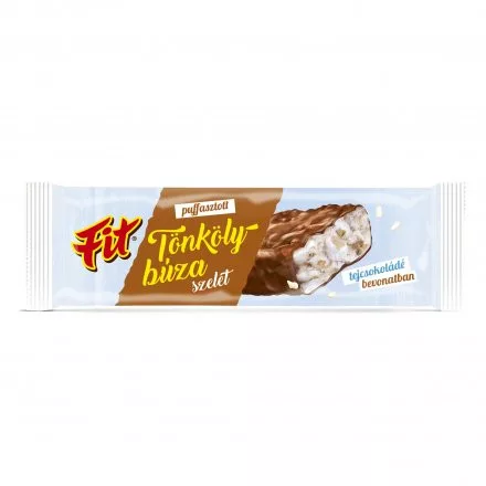 Fit puffasztott tönkölybúza szelet tejcsokoládés 18 g
