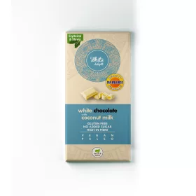   Health market white delight kókusztejes fehércsokoládé édesítőszerekkel 80 g