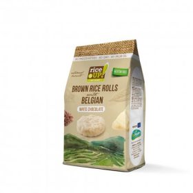   Rice Up snack puffasztott rizs korongok fehércsokis 50 g (Gluténmentes)