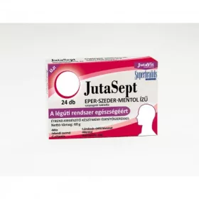   Jutavit jutasept eper-szeder-mentol ízű szopogató tabletta 24 db