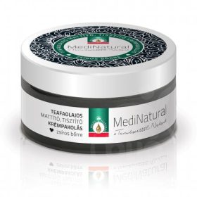   Medinatural mattító tisztító krémpakolás teafás zsíros bőrre 100 ml