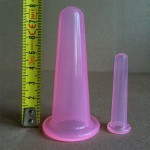 Szilikon arcköpöly kúp alakú 20x80mm 1 db