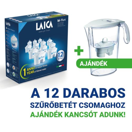 Laica bi-flux szűrőbetét 12 db