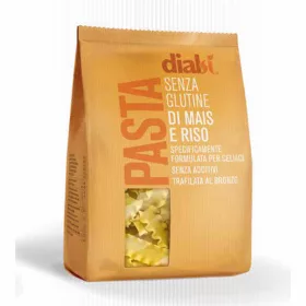   Dialsí kukorica-rizsliszt tészta fodroskocka 250 g (Gluténmentes)