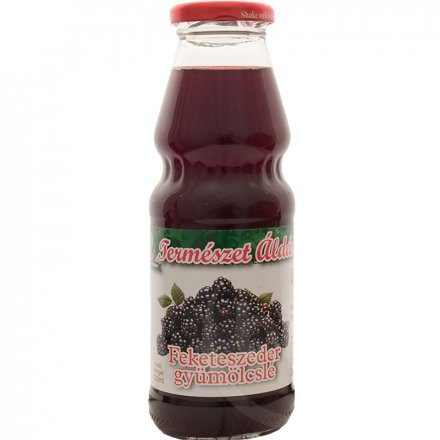 Természet Áldása fekete szeder gyümölcslé 100% 330 ml