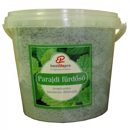 Bestlifepro parajdi fürdősó borsmenta 3500 g