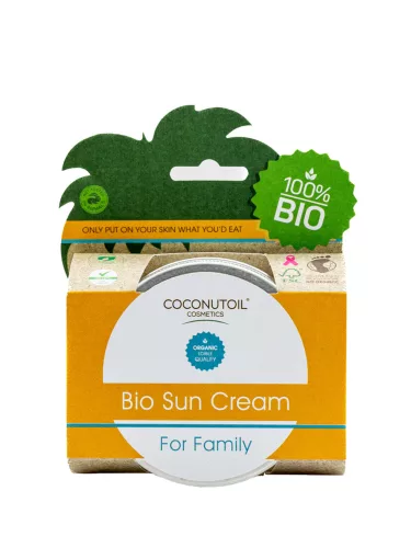 Coconutoil cosmetics bio családi napkrém 60 ml