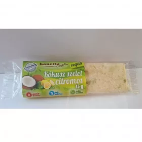 Bonetta vegán kókusz szelet citromos 35 g