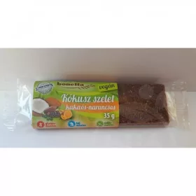 Bonetta vegán kókusz szelet kakaós narancsos 35 g