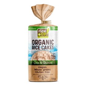 Rice Up bio szelet chia mag&quinoa 120 g (Gluténmentes)