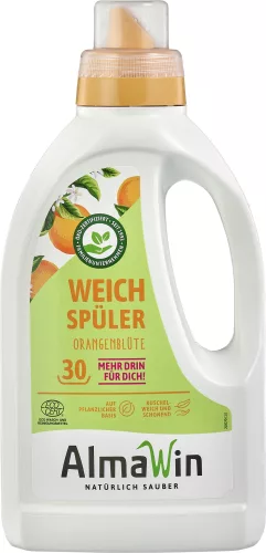 Almawin folyékony bio textilöblítőszer narancsvirág 750 ml