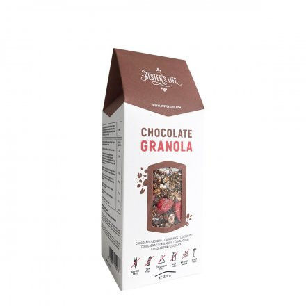 Hester's Life chocolate granola csokoládés granola 320 g (Gluténmentes)