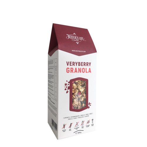 Hester's Life veryberry granola ribizlis granola 320 g (Gluténmentes)