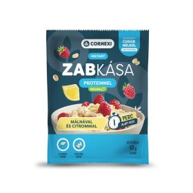   Cornexi málnás-citromos protein zabkása édesítőszerrel, vegán 50g