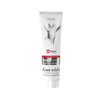 Vollaré Bio Technology Kecsketejes bőrtápláló kéz-és körömápoló krém 100 ml