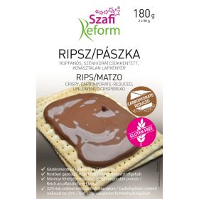 Szafi reform szénhidrátcsökkentett ripsz/pászka 180 g