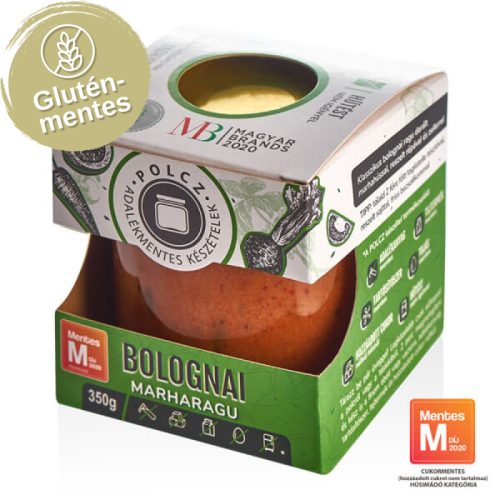 Polcz bolognai marharagu adalékmentes készétel 350 g (Gluténmentes)
