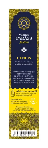 Füstölő varázs-parázs citrus 10 db