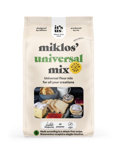 It's us miklos' universal mix  liszt 1000 g (Gluténmentes)