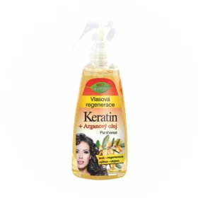   Bione cosmetics keratin+argánolaj hajregeneráló spray 260 ml