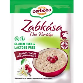 Cerbona gluténmentes zabkása meggy-vanília 50 g