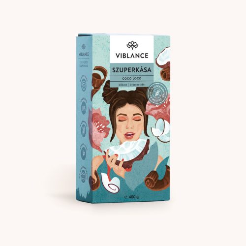 Viblance szuperkása coco loco 400 g (Gluténmentes)