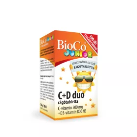 Bioco c+d duo junior rágótabletta 100 db