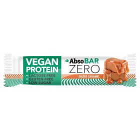   Absorice absobar zero vegan protein szelet sós karamel 40 g (Gluténmentes)