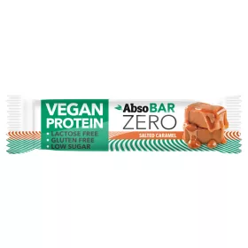   Absorice absobar zero vegan protein szelet sós karamel 40 g (Gluténmentes)