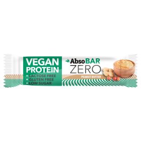   Absorice absobar zero vegan protein szelet mogyoróvaj 40 g (Gluténmentes)