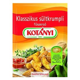 Kotányi klasszikus sültkrumpli fűszerkeverék 20 g