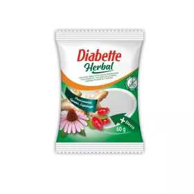   Dibette herbal cukormentes vegyes gyógynövényes cukorka édesítőszerekkel 60 g