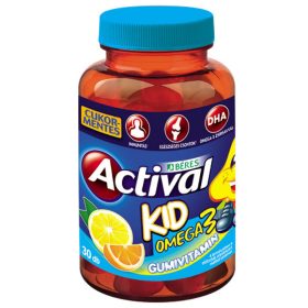 Actival kid  Omega-3 gumivitamin 30 db