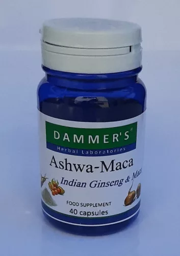 Dammers ashwa maca indiai ginzeng kapszula 40 db